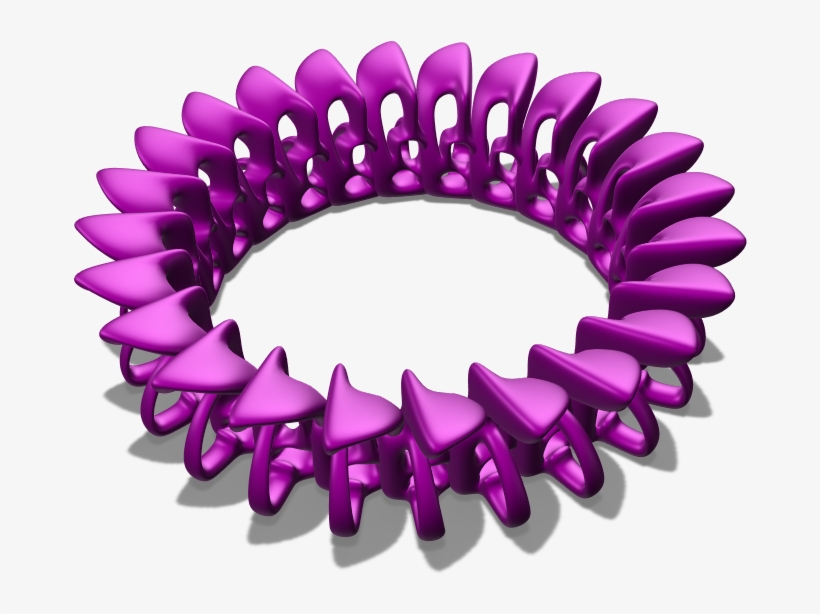 3d Printed Crown - Circle, transparent png