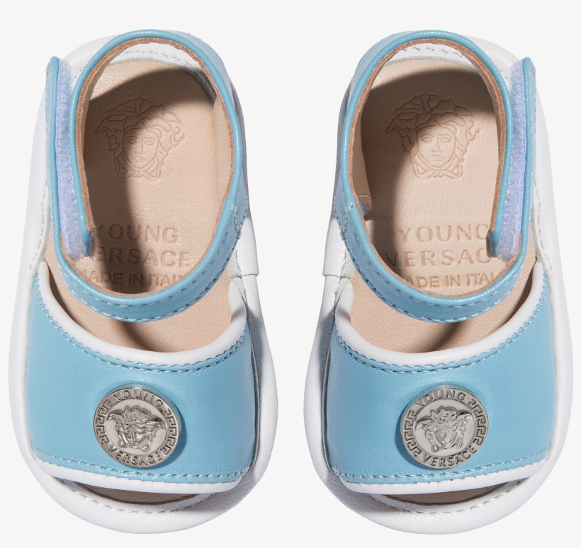 Leather Sandals With Medusa Coin - Ballet Flat, transparent png