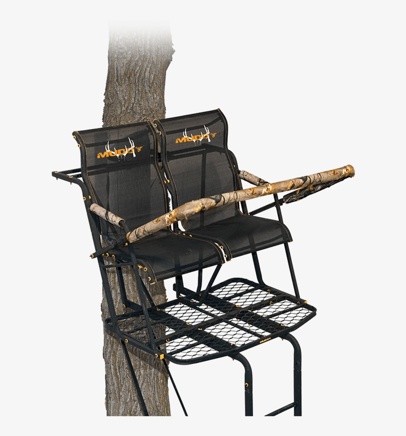 Muddy 2 Man Ladder Stand, transparent png