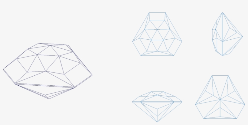 Tut's Pyramid Facets - Facet Diagrams Jeff Graham, transparent png