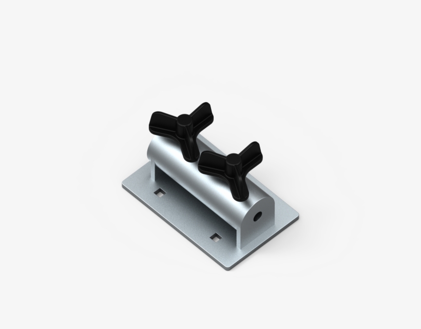 Bracket That Attached To Dock To Hold The Fiberglass - Sharpening Jig, transparent png