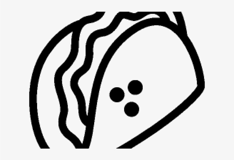 Drawn Meal Cooking Icon - Taco, transparent png