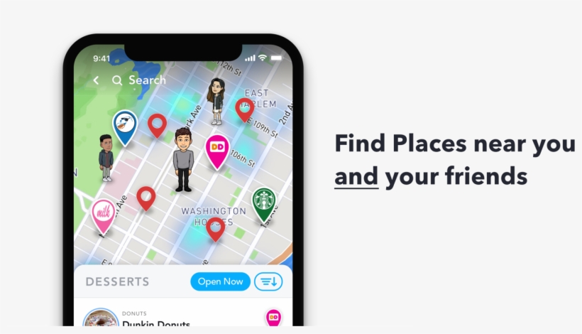 Places Are Represented By Branded Location Pins And - Iphone, transparent png