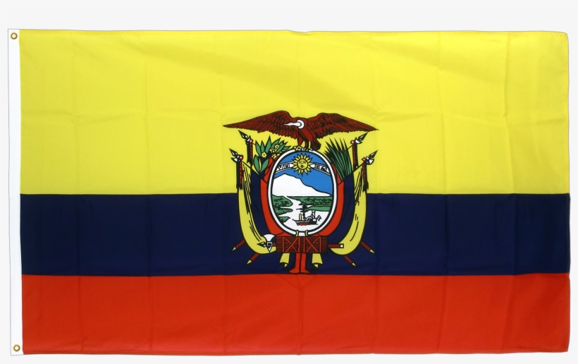 Premium Flag Ft Cv - Flag Of Ecuador, transparent png