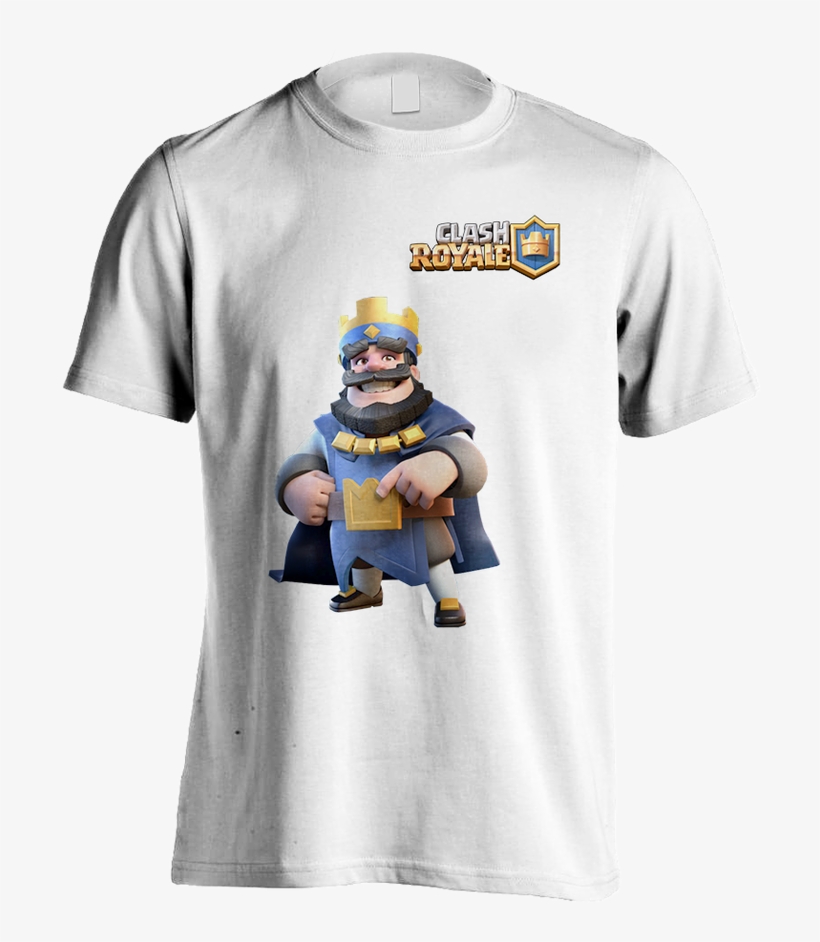 Kaos King Blue / Clash Royale / Gratis Nama Clans / - T-shirt, transparent png