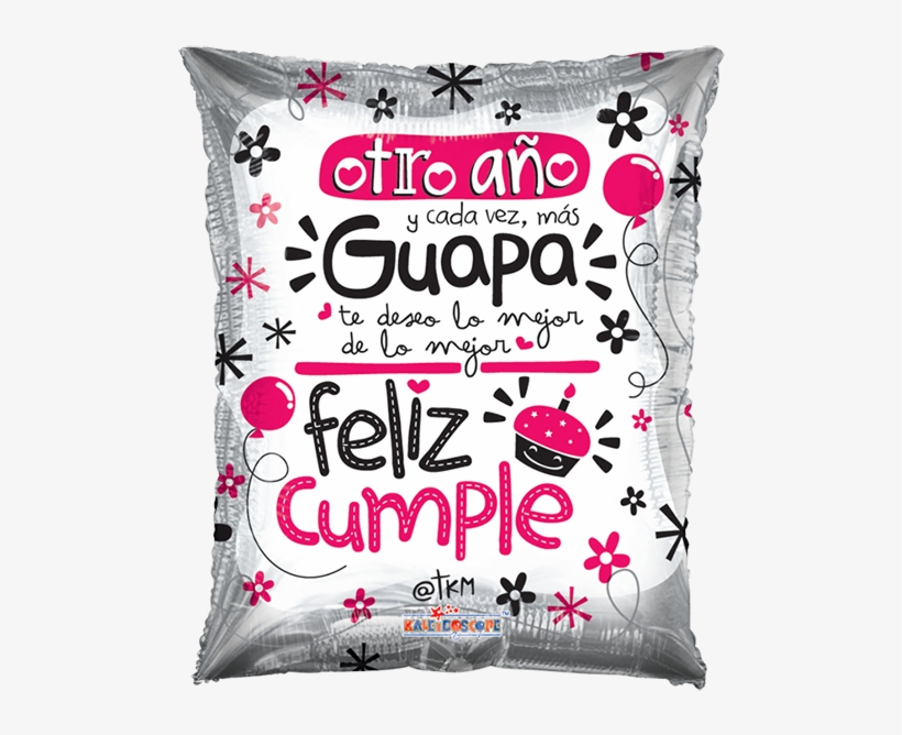 Globilandia Catalogo De Globos - Feliz Cumpleaños Guapa En Ingles, transparent png