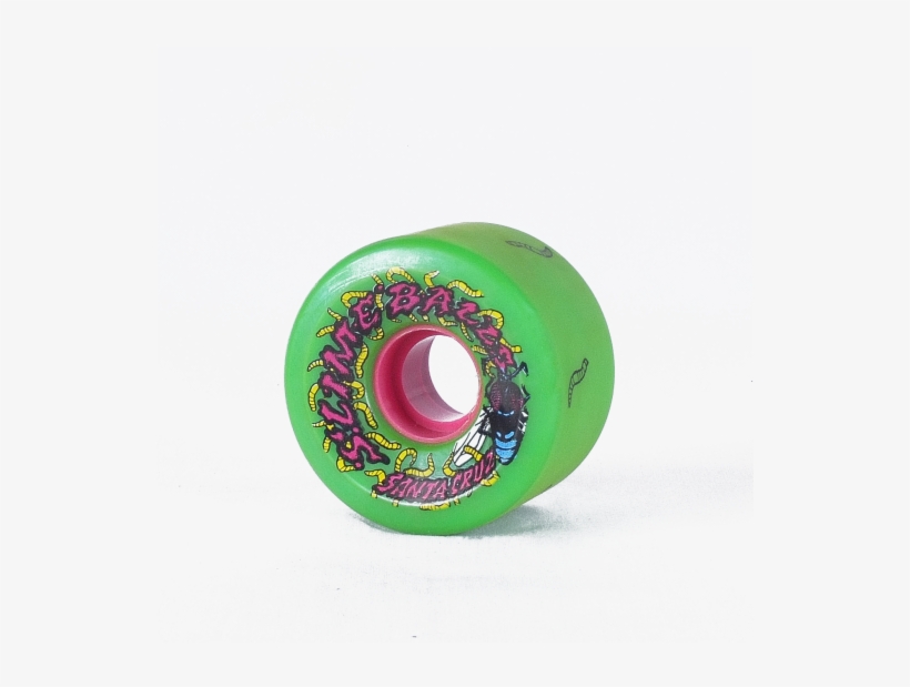Santa Cruz Slime Balls Maggots 60mm 78a Green Wheels - Plastic, transparent png