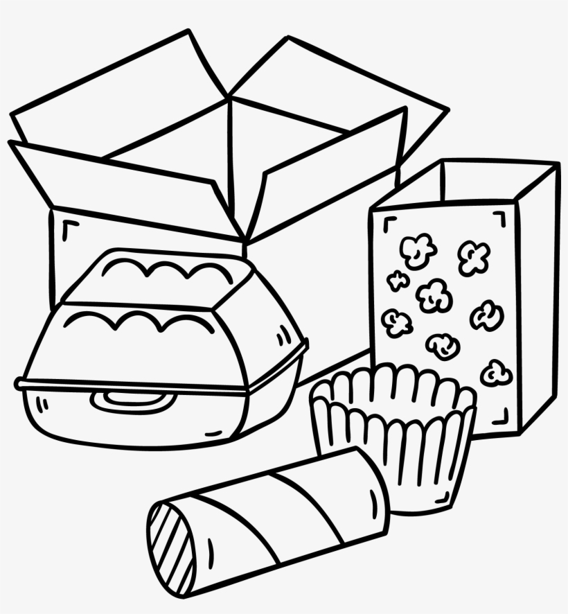 Junk - Line Art, transparent png