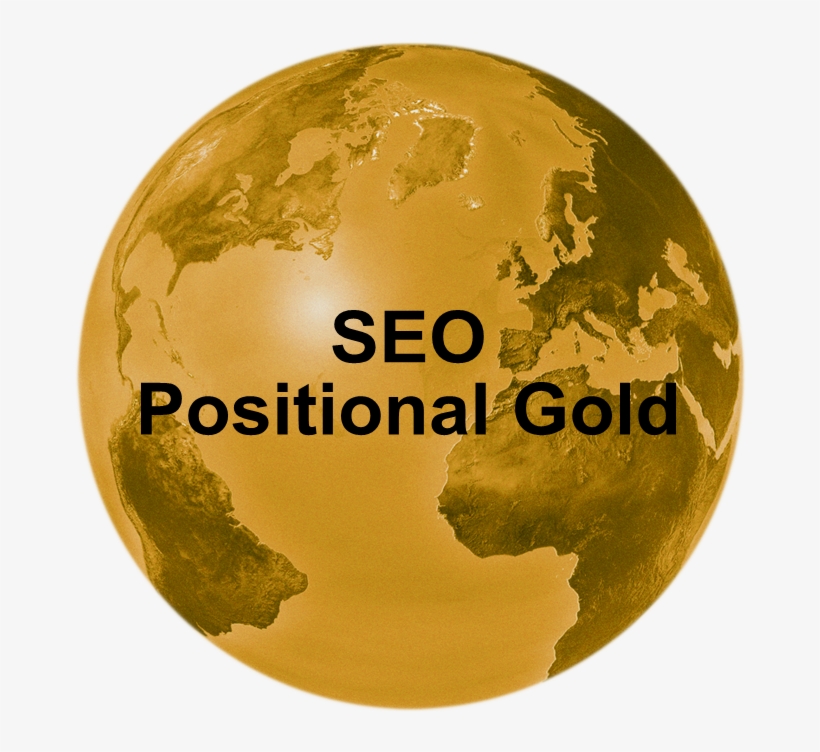 Seo Positional Gold - Earth, transparent png