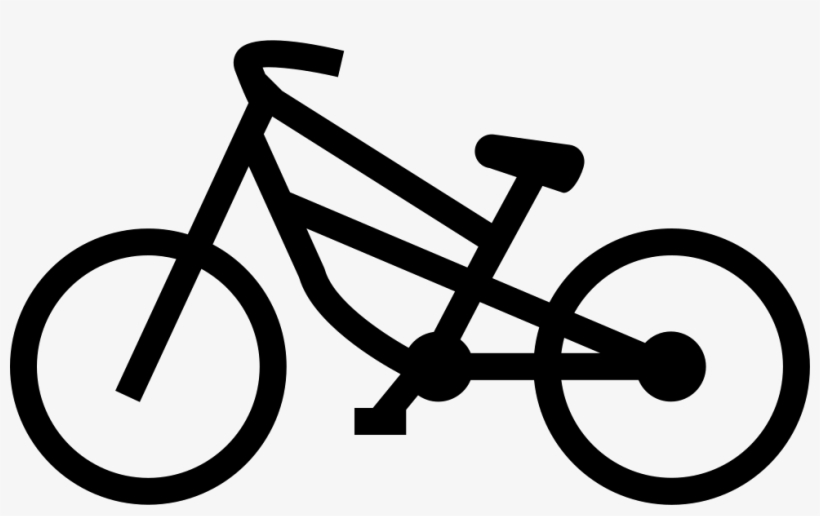 Png File Svg - Bicycle Drawing Contour, transparent png