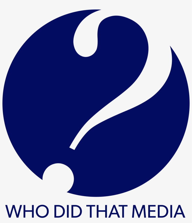 Who Did That Media Logo - Crescent, transparent png