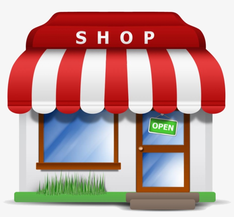 Com Market Store Icon - Brick And Mortar Store Icon, transparent png