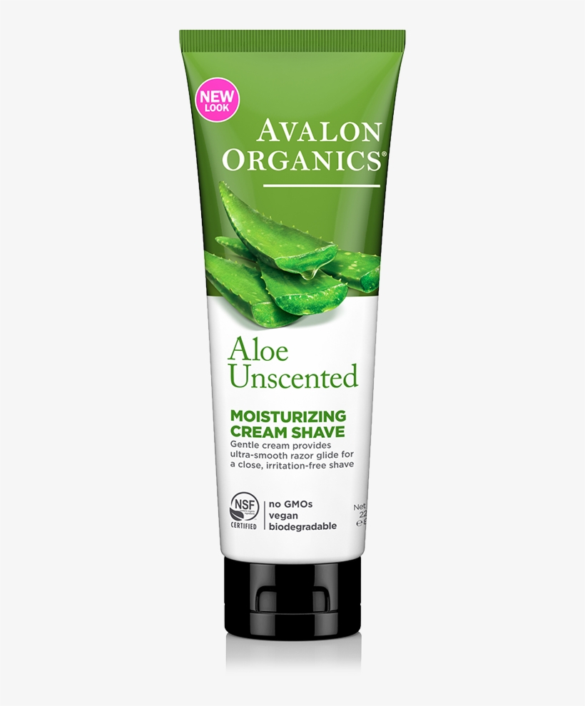 Aloe Cream Shave - Avalon Organics Cream Shave, transparent png