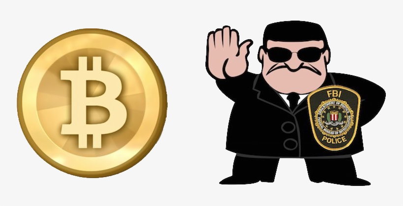 Bitcoin Fbi - Png Security Guard Cartoon, transparent png