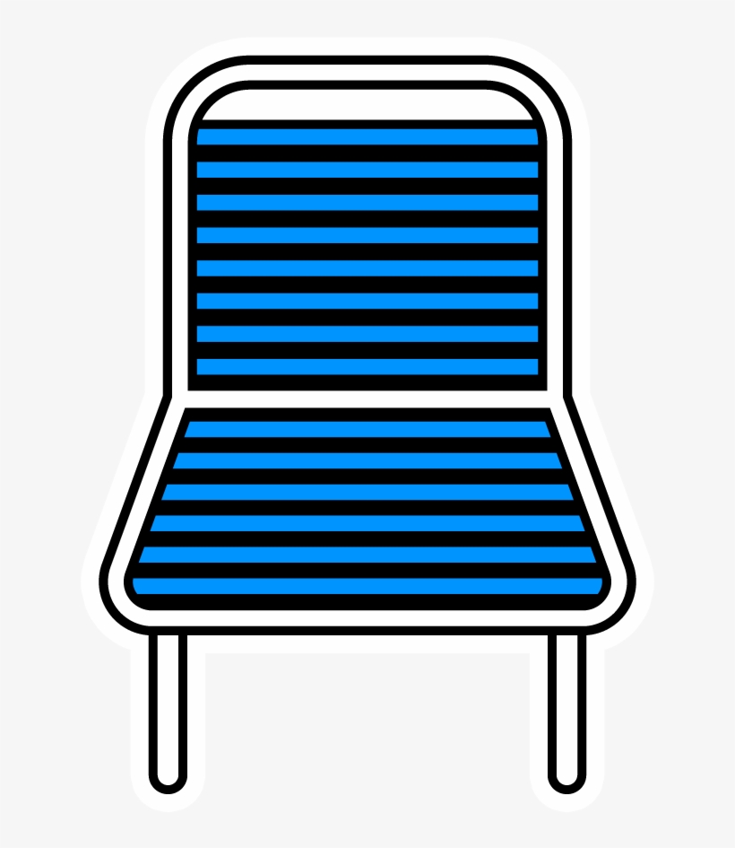 Beach Chair - Chair, transparent png