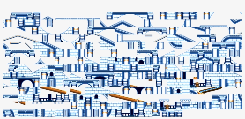 Water Palace Act 2 - Sonic Water Palace Map, transparent png