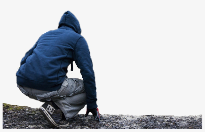 Model Sticker - Sitting, transparent png