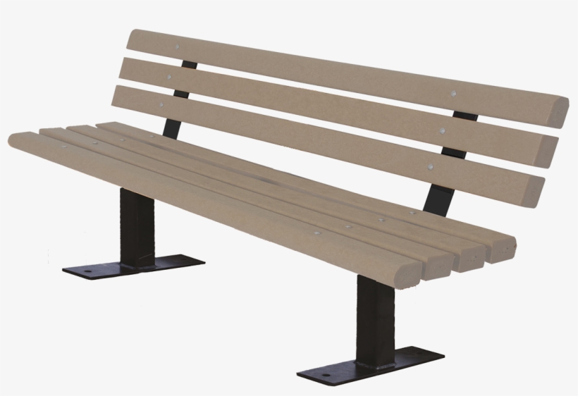 Dog Park Trail Bench With Back - Trail Benches, transparent png