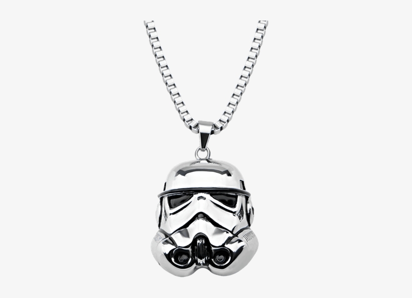 Stormtrooper 3d Stainless Steel Pendant Necklace - Locket, transparent png