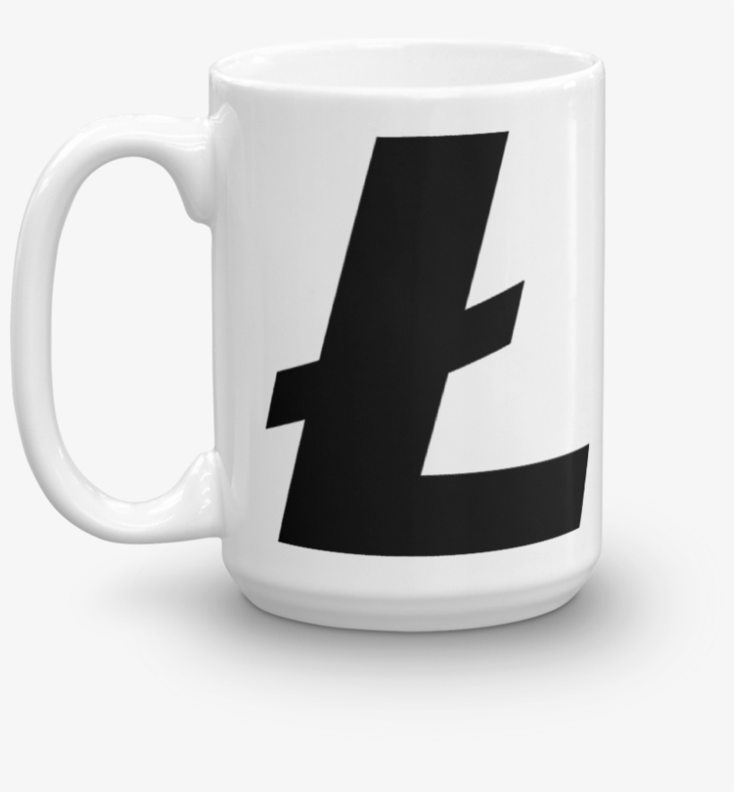 Litecoin / Ltc B Mug- Crypto & Proud - Coffee Cup, transparent png