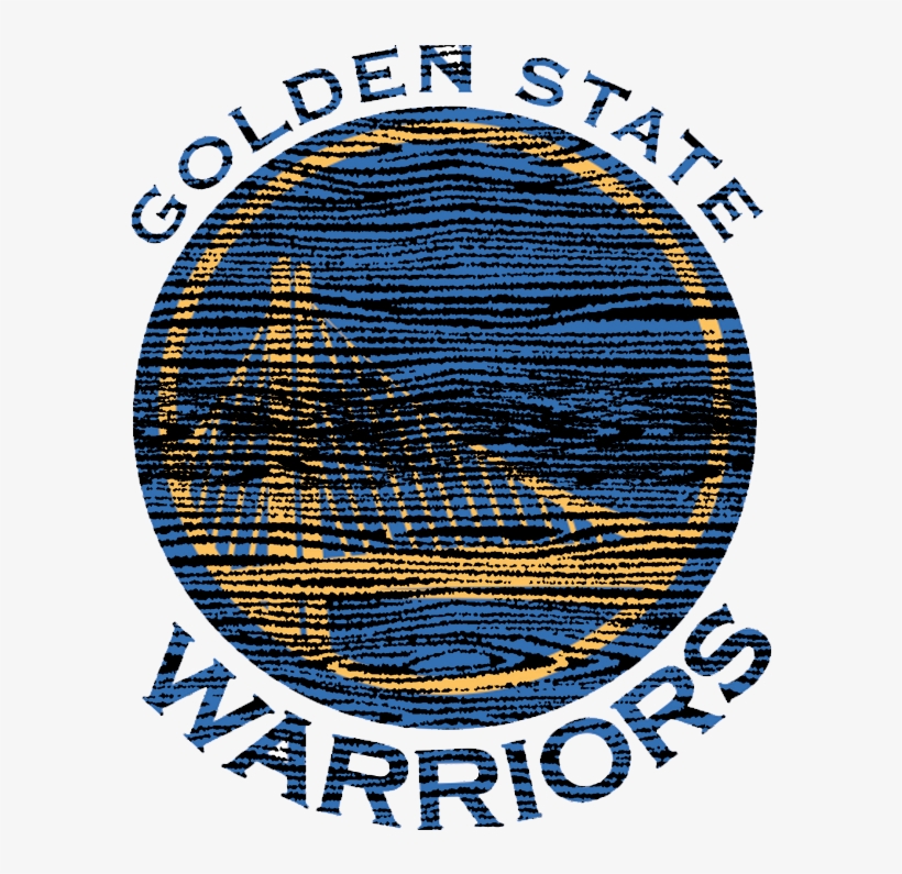 Golden State Warriors 2010-present Primary Logo Distressed - Logo Golden State Warriors, transparent png