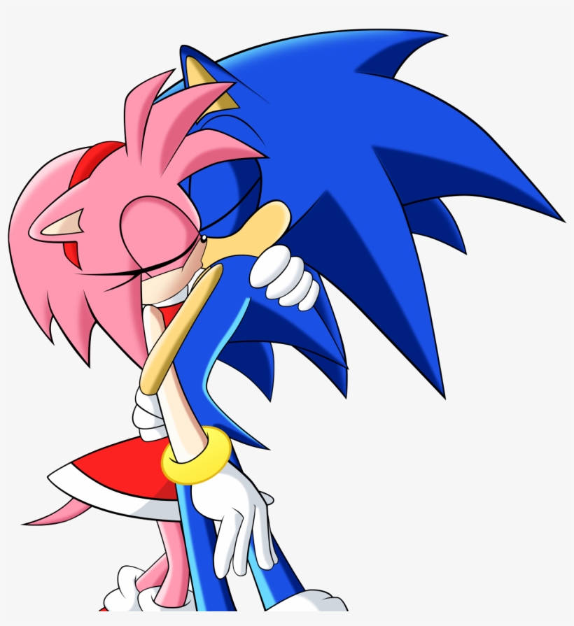 There's Something About These Two That I Just Love - Sonic X Amy Rose, transparent png