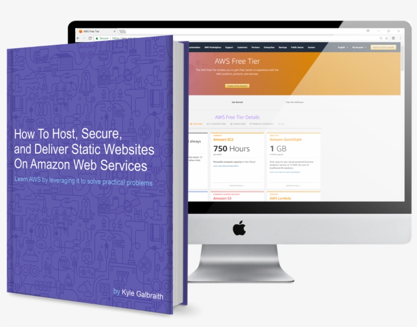 Learn Aws By Actually Using It - Imac 21.5 Inch Computer, transparent png