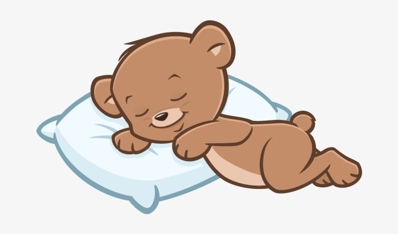 720 X 720 2 - Bear Sleeping Cartoon, transparent png