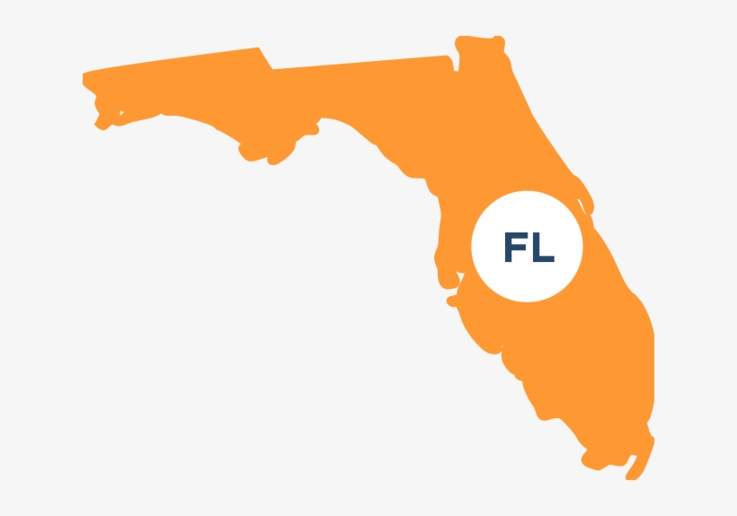 About The Law Center - Florida With No Background, transparent png