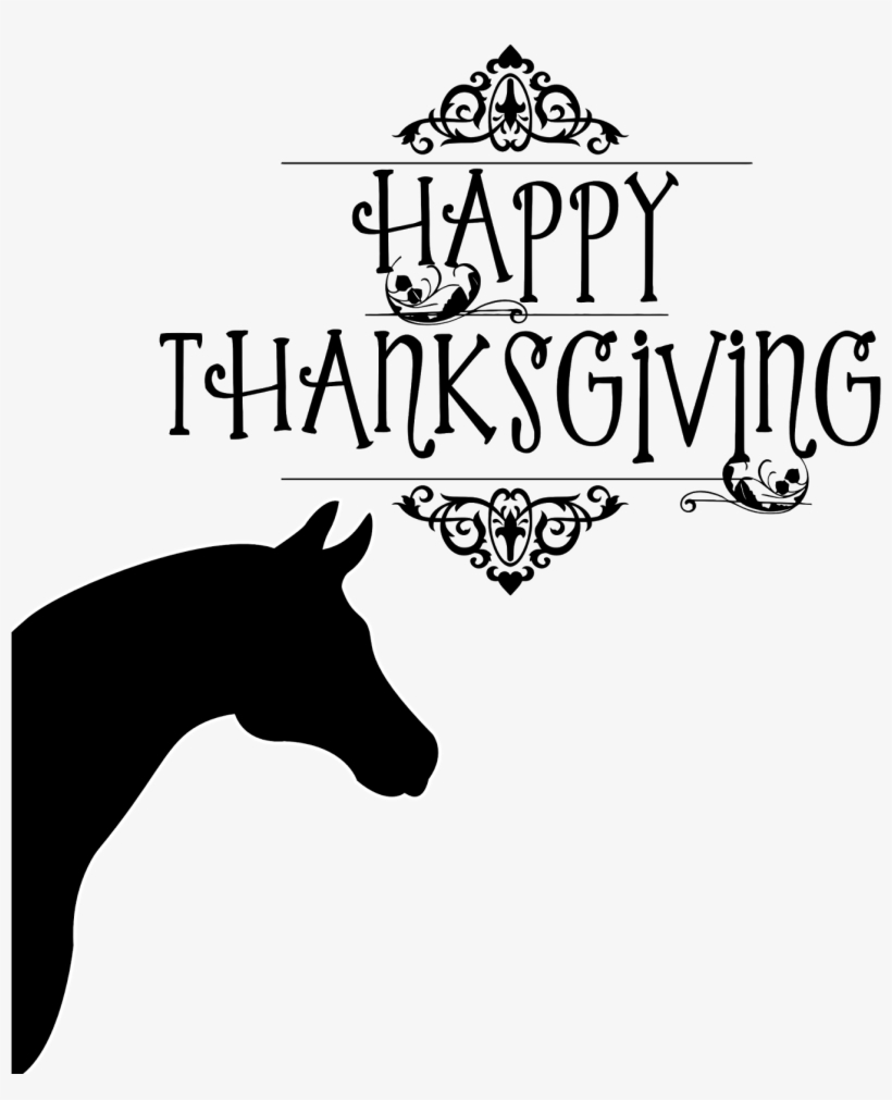 Free Horse Thanksgiving Clipart - Stallion, transparent png