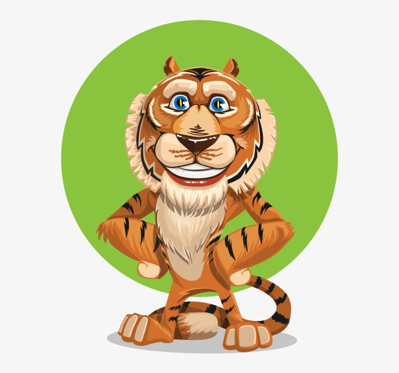 Tiger Free To Use Clipart - Animals Cartoon Character, transparent png