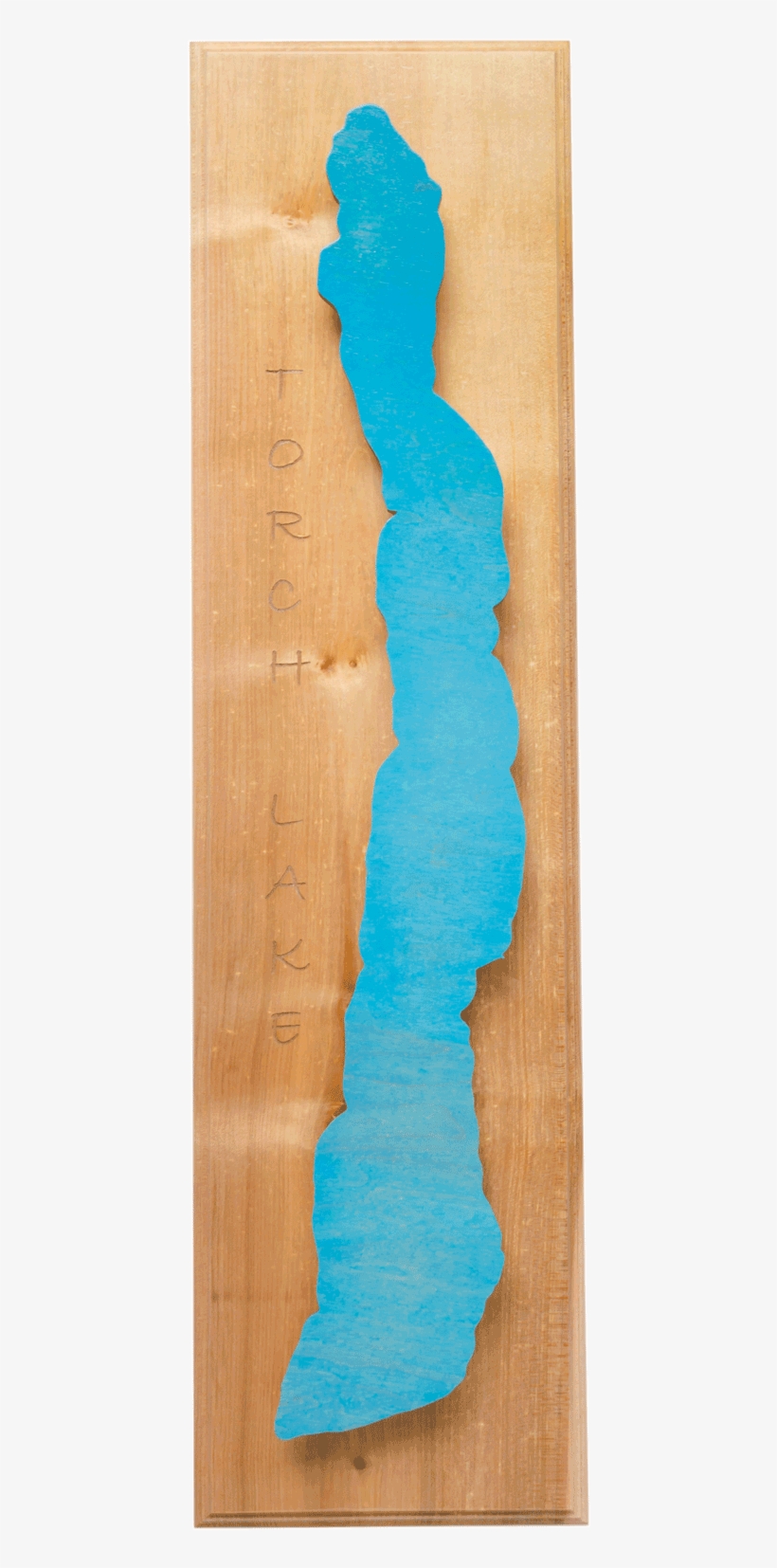 Torch Lake 3d Outline 24" X 6" - Torch Lake Outline, transparent png