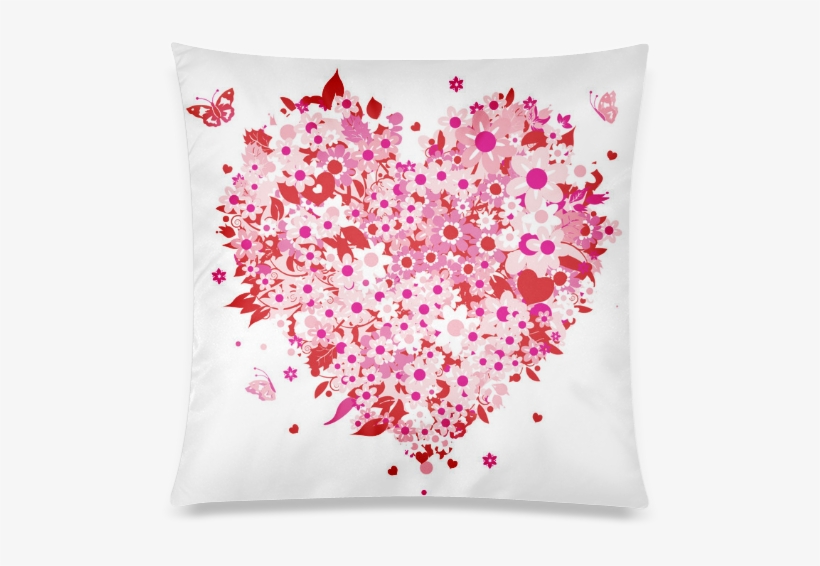Buy Clipart Mothers Day Hearts Custom Zippered Pillow - Carte Anniversaire Coeur, transparent png