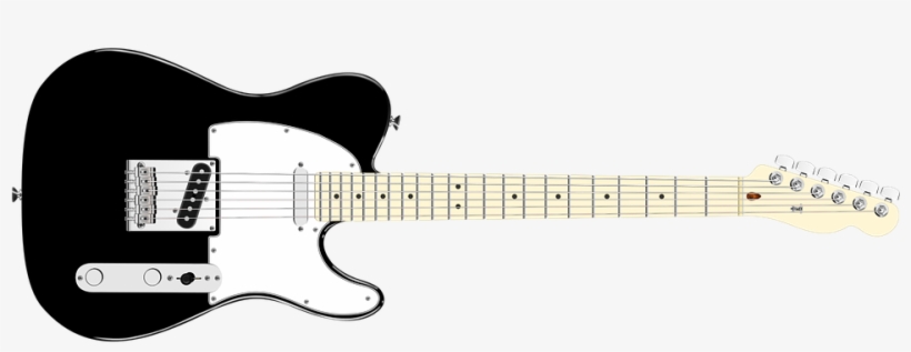 Music, Instrument, Guitar, Fender, Telecaster - Fender American Professional Telecaster Black, transparent png