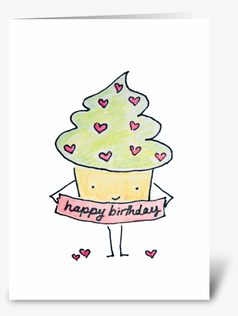 Sassy Birthday Cupcake - Buttercream, transparent png