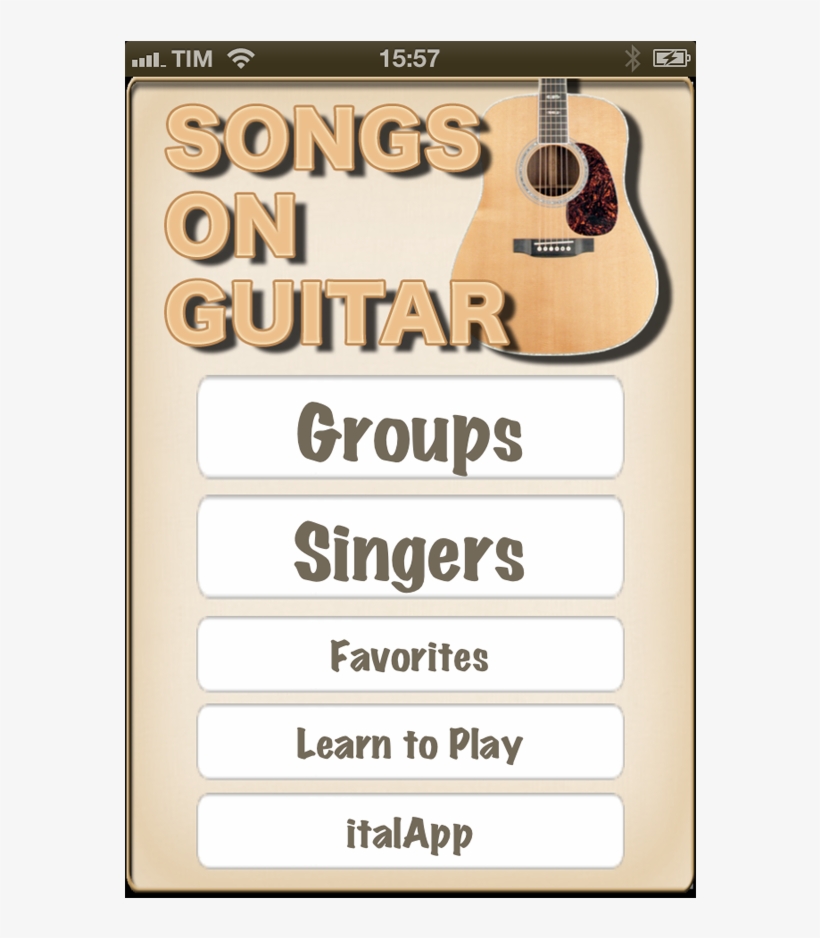 Learn Your Favourite Songs With Your Guitar - Poster, transparent png