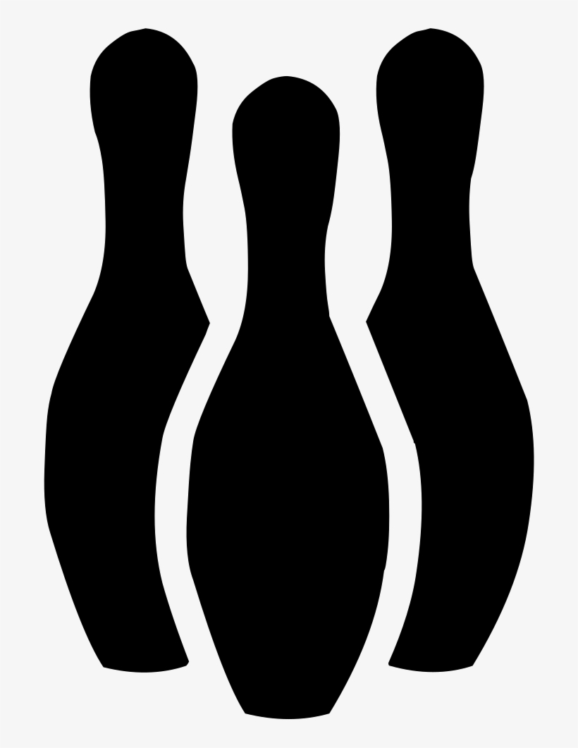 Bowling Pin Png - Bowling Pin Silhouette Png, transparent png