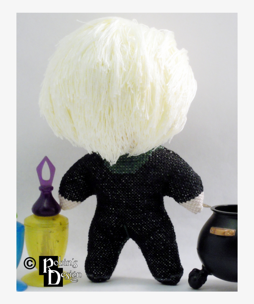 Draco Malfoy Doll 3d Cross Stitch Sewing Pattern Pdf - Stuffed Toy, transparent png