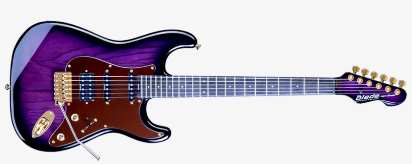 Rh4 Misty Violet - Violet Guitar, transparent png