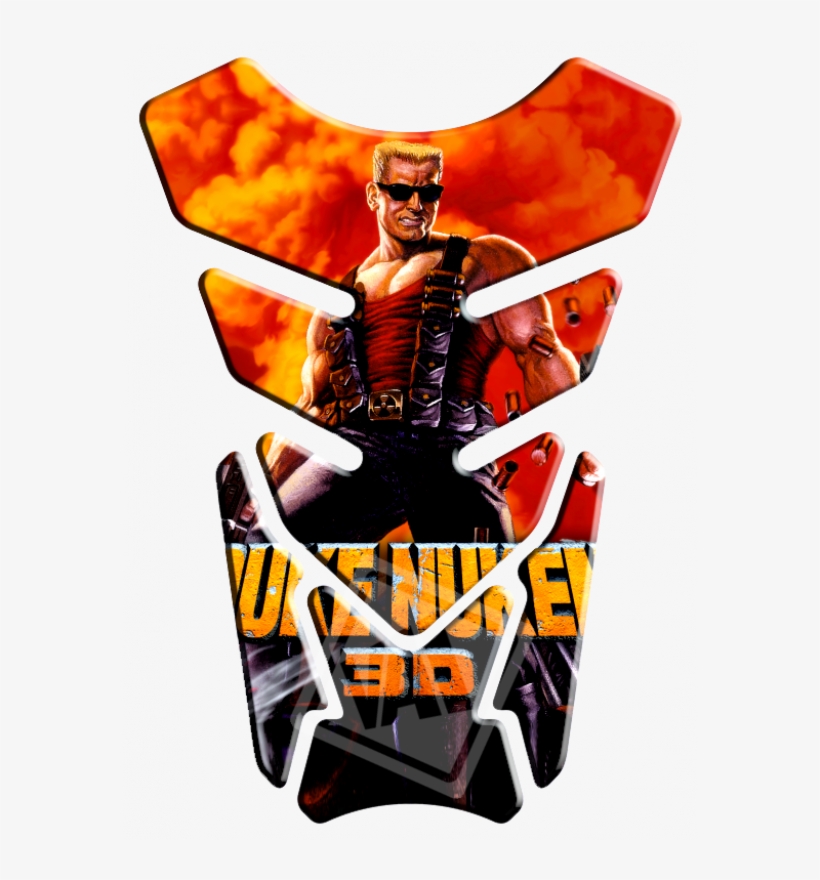 Adesivo Protetor De Tanque Duke Nukem 3d - Duke Nukem, transparent png