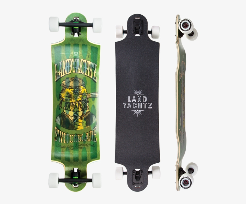 Landyachtz 2016 Switchblade 36 Hollow Tech Deck - Landyachtz Hollowtech Switchblade, transparent png