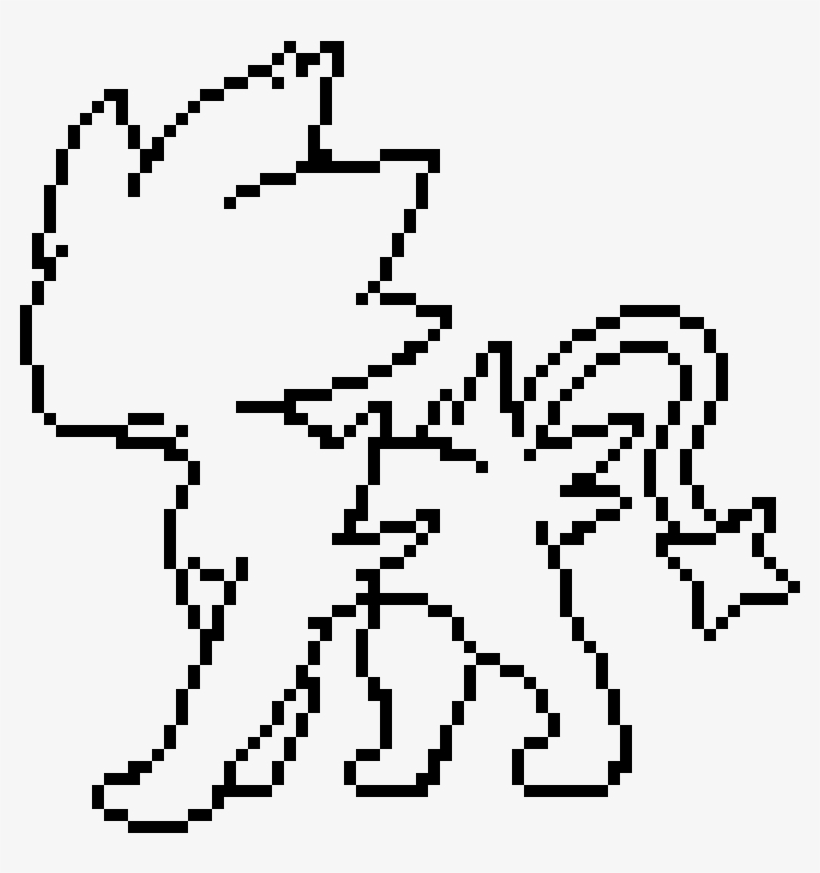 Luxray - Line Art, transparent png