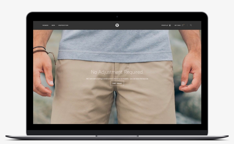 We Worked Alongside The Creative Team At Lululemon - Led-backlit Lcd Display, transparent png