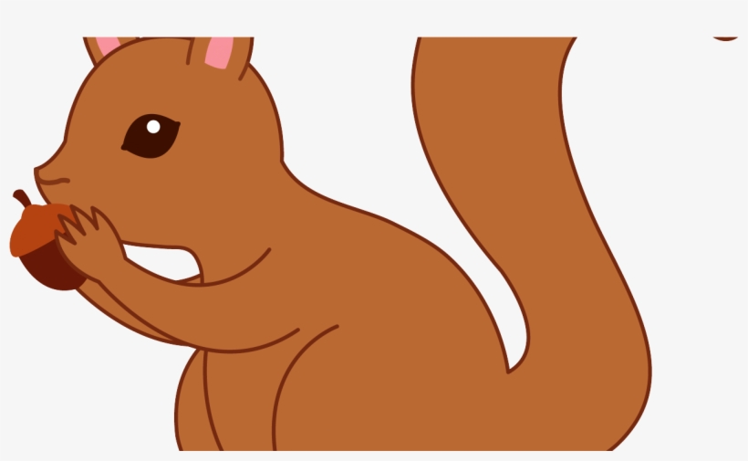 Chipmunk Clipart Woodland Theme - Squirrel Clipart Png, transparent png