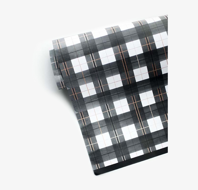 Buffalo Plaid Gift Wrap - Tartan, transparent png