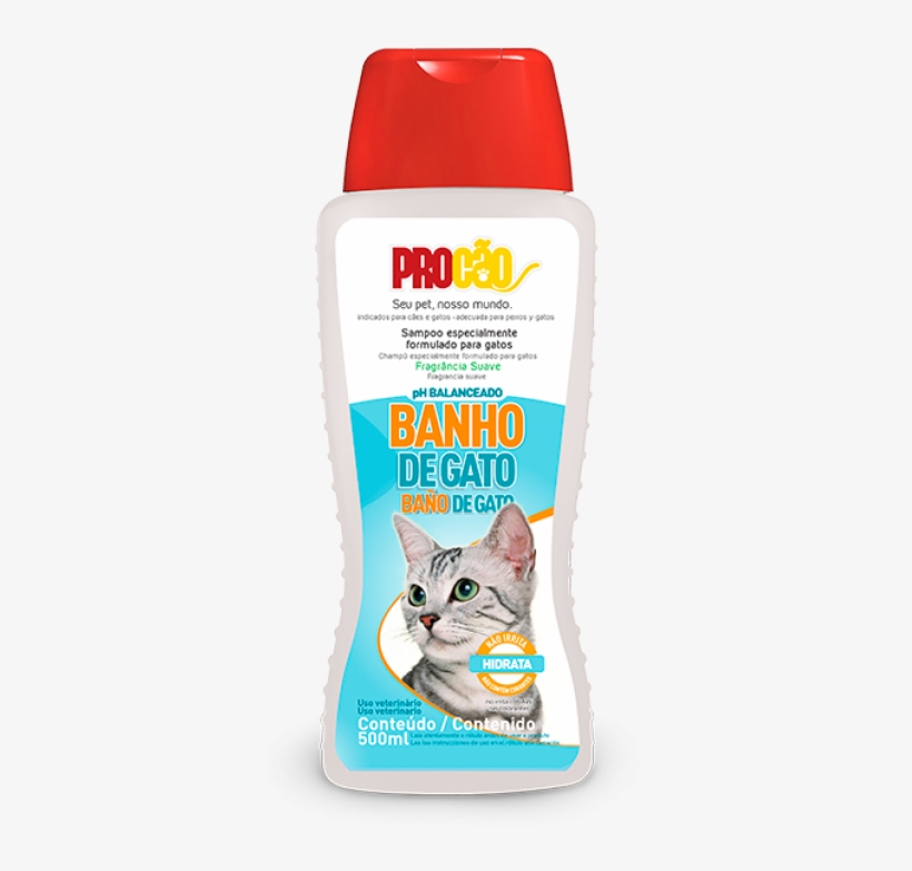 Cat Bath Shampoo Shampoo Para Dar Banho Em Gato 720x724 PNG
