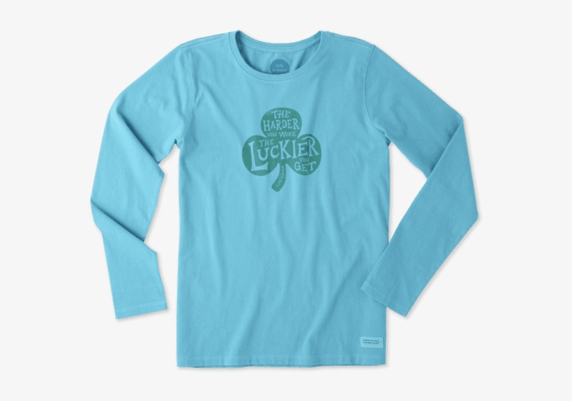 Women's Hard Work - Life Is Good Shirt Penguin, transparent png