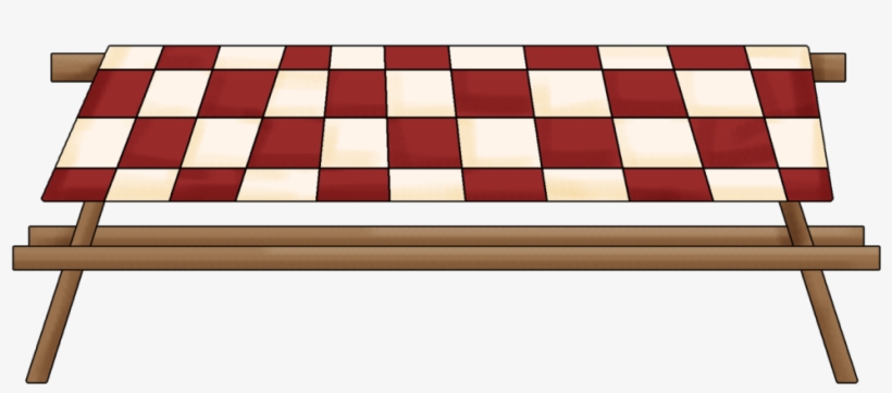 Picnic Border Clipart Table Rainbow - Picnic Table Png Clipart, transparent png