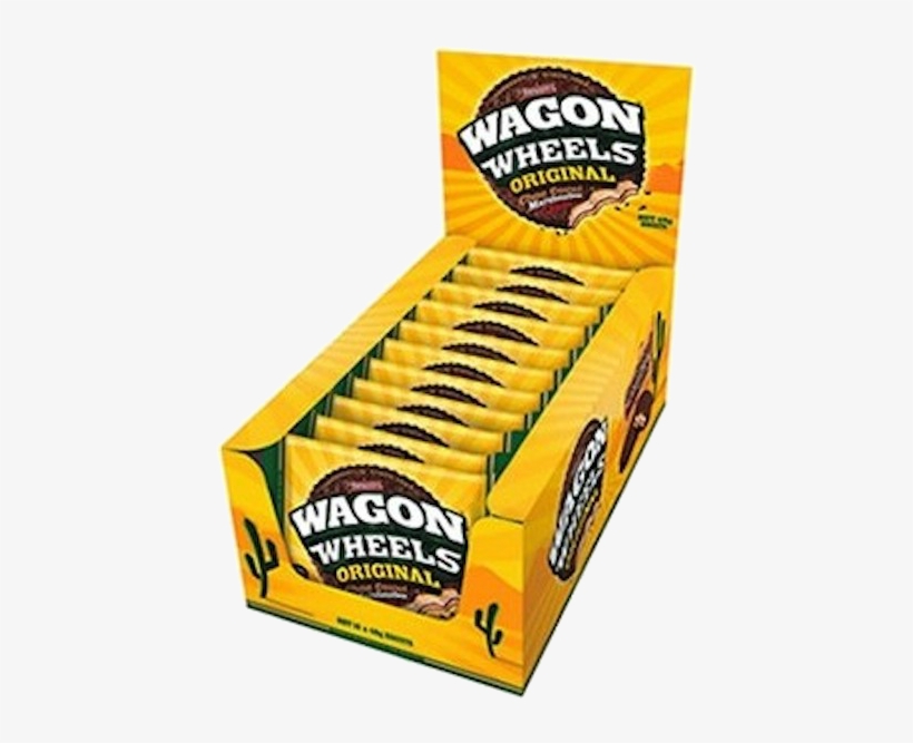Arnott's Wagon Wheel 16 Pack Of 48grams Fat Boy Food - Big Wagon Wheel Arnotts, transparent png