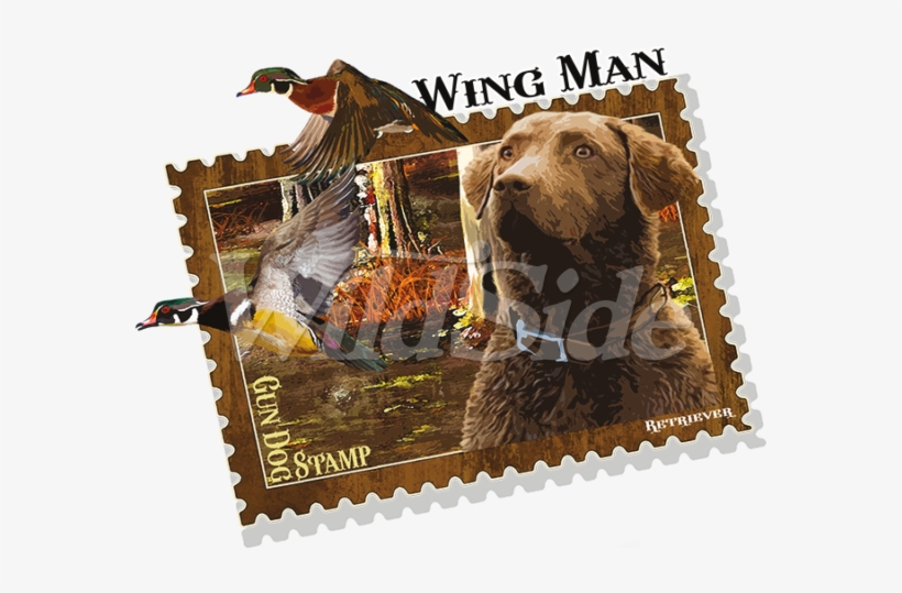 Gun Dog Hunting Stamp - Postage Stamp, transparent png